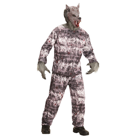 "WERWOLF" (Jacke, Hose, Maske) – Vorderansicht