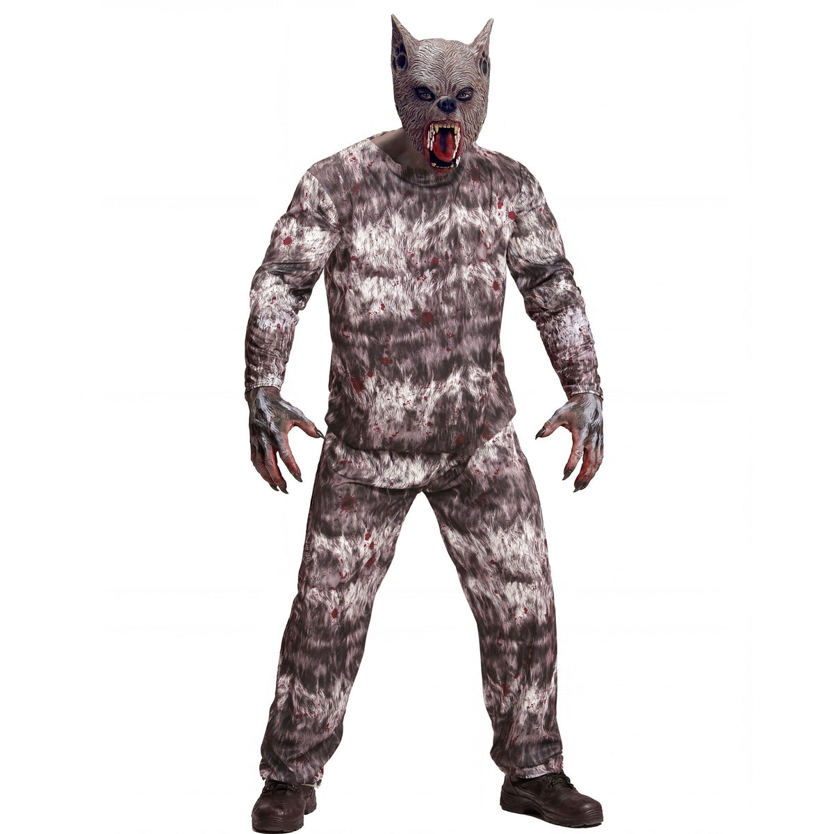 "WERWOLF" (Jacke, Hose, Maske) – Vorderansicht