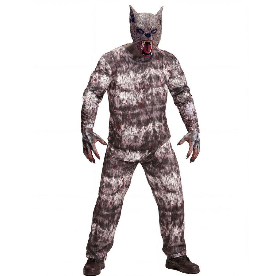 "WERWOLF" (Jacke, Hose, Maske) – Vorderansicht