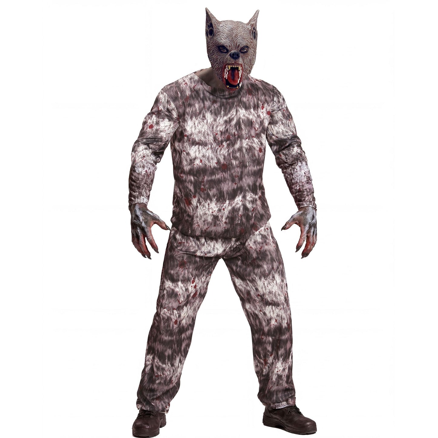 "WERWOLF" (Jacke, Hose, Maske) – Detailansicht