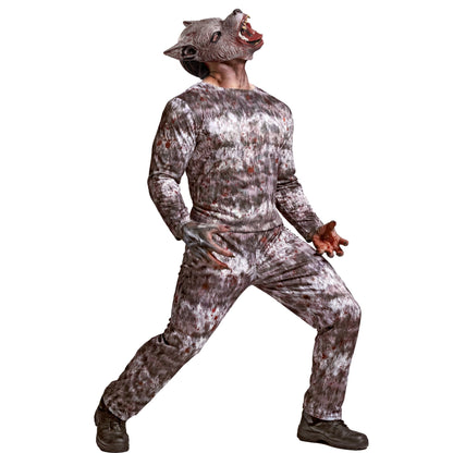 "WERWOLF" (Jacke, Hose, Maske) – Detailansicht