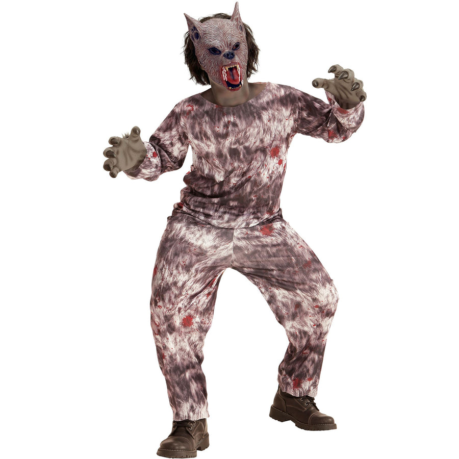 "WERWOLF" (Jacke, Hose, Maske) – Vorderansicht