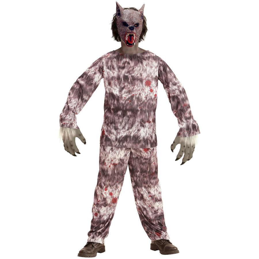 "WERWOLF" (Jacke, Hose, Maske) – Detailansicht
