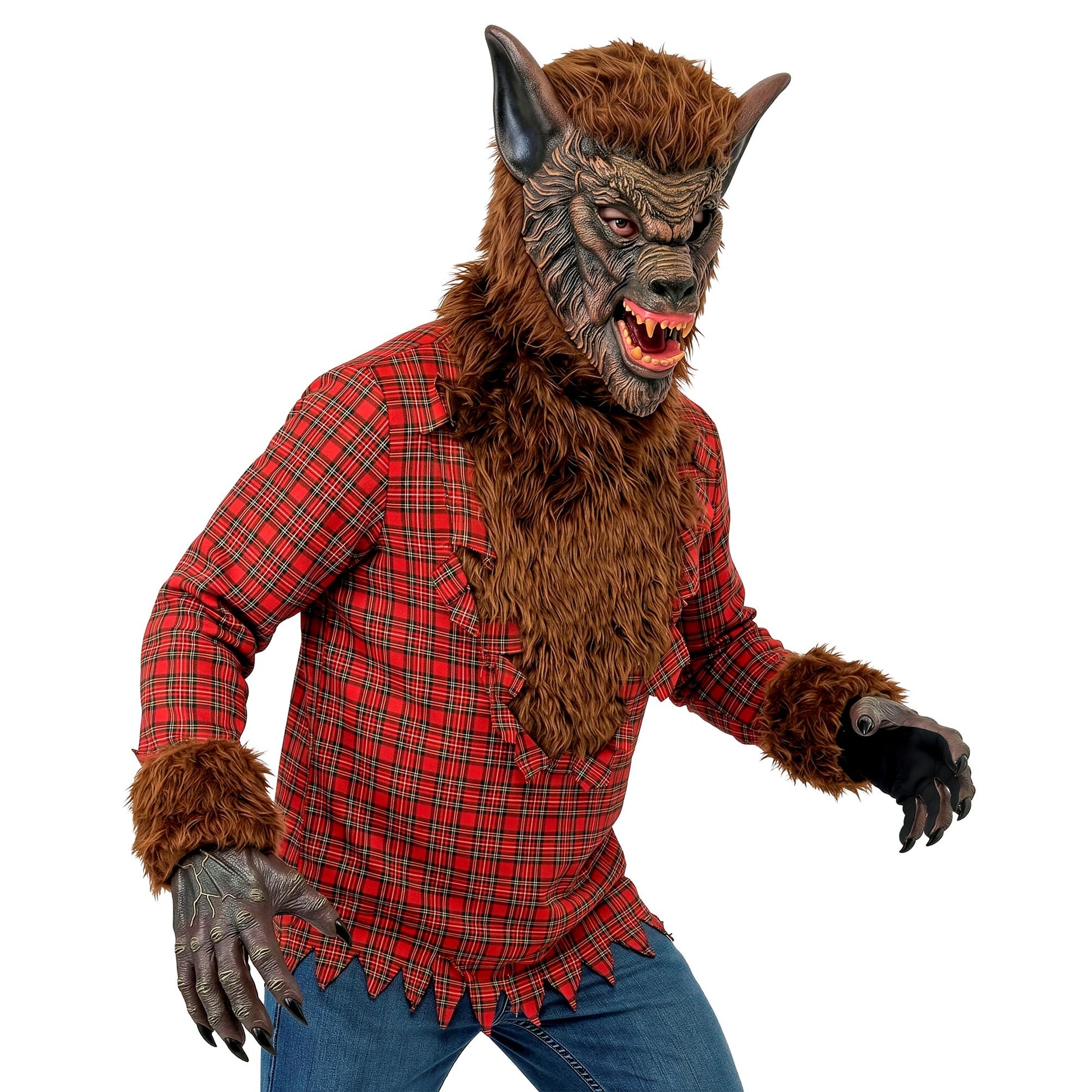 "WERWOLF" (Oberteil, Kapuze, Handschuhe) – Ansicht 3