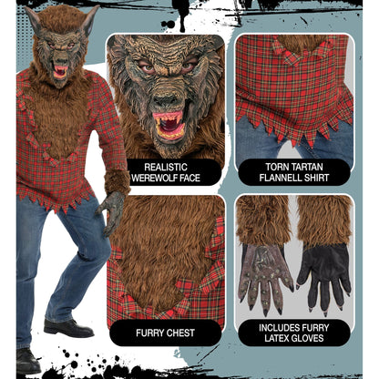 "WERWOLF" (Oberteil, Kapuze, Handschuhe) – Ansicht 6