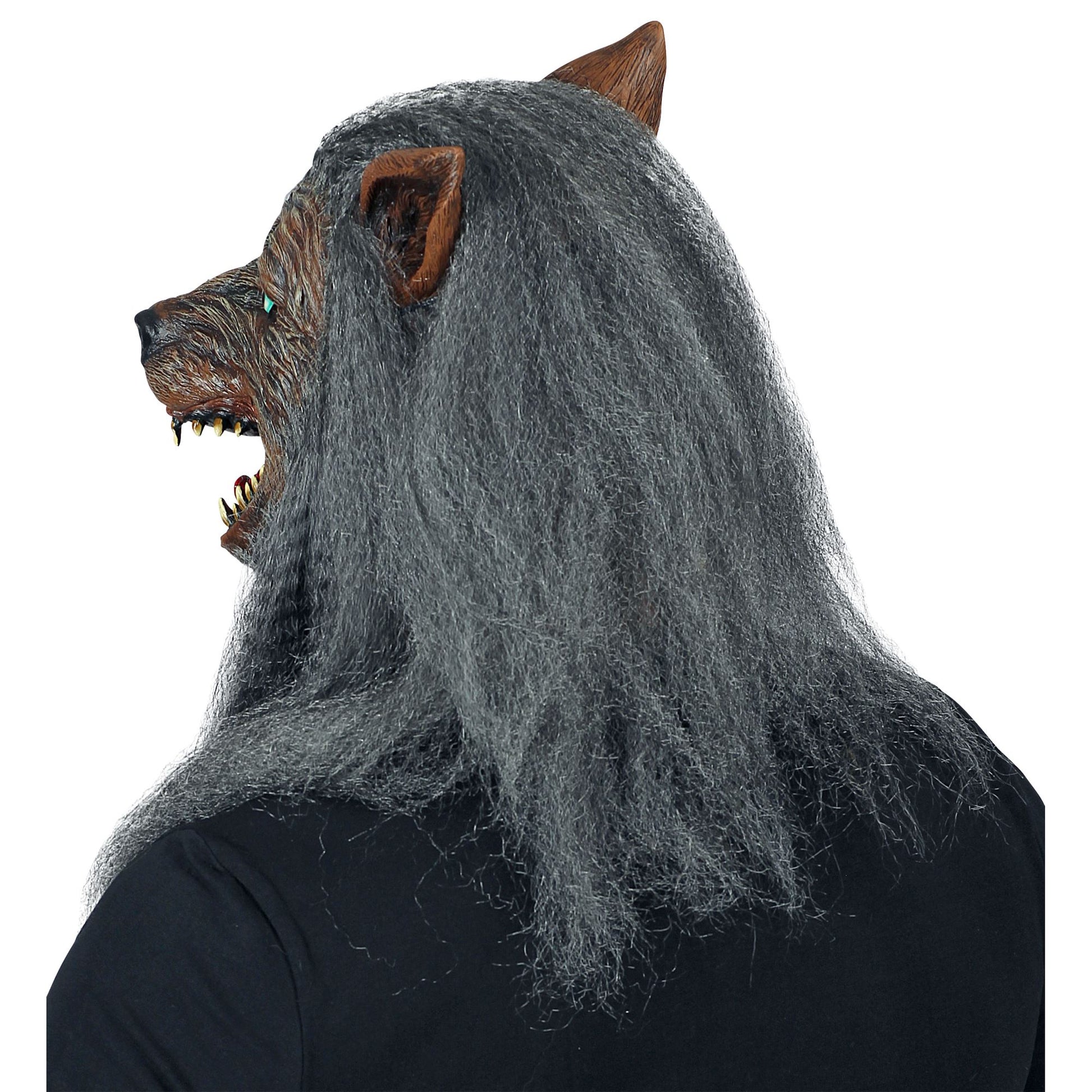 "WERWOLF VOLLKOPFMASKE MIT FELL" – Ansicht 5