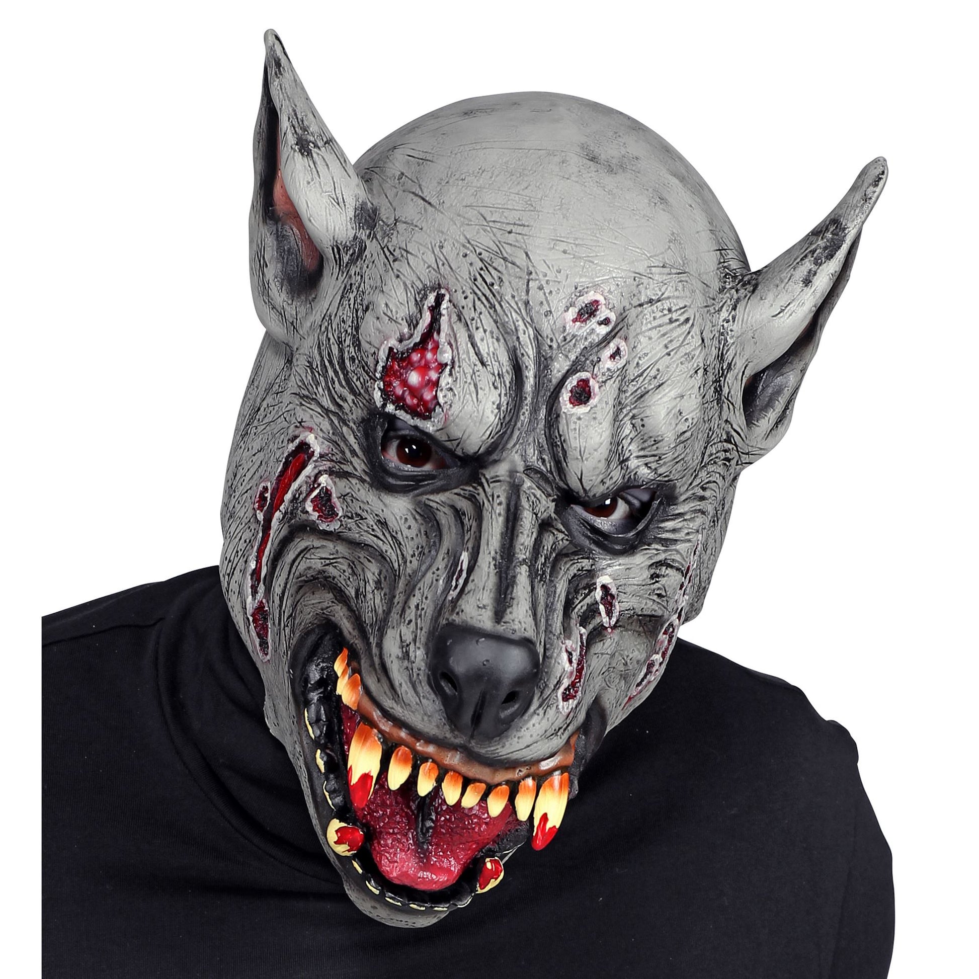 "WERWOLF VOLLKOPFMASKE" – Vorderansicht