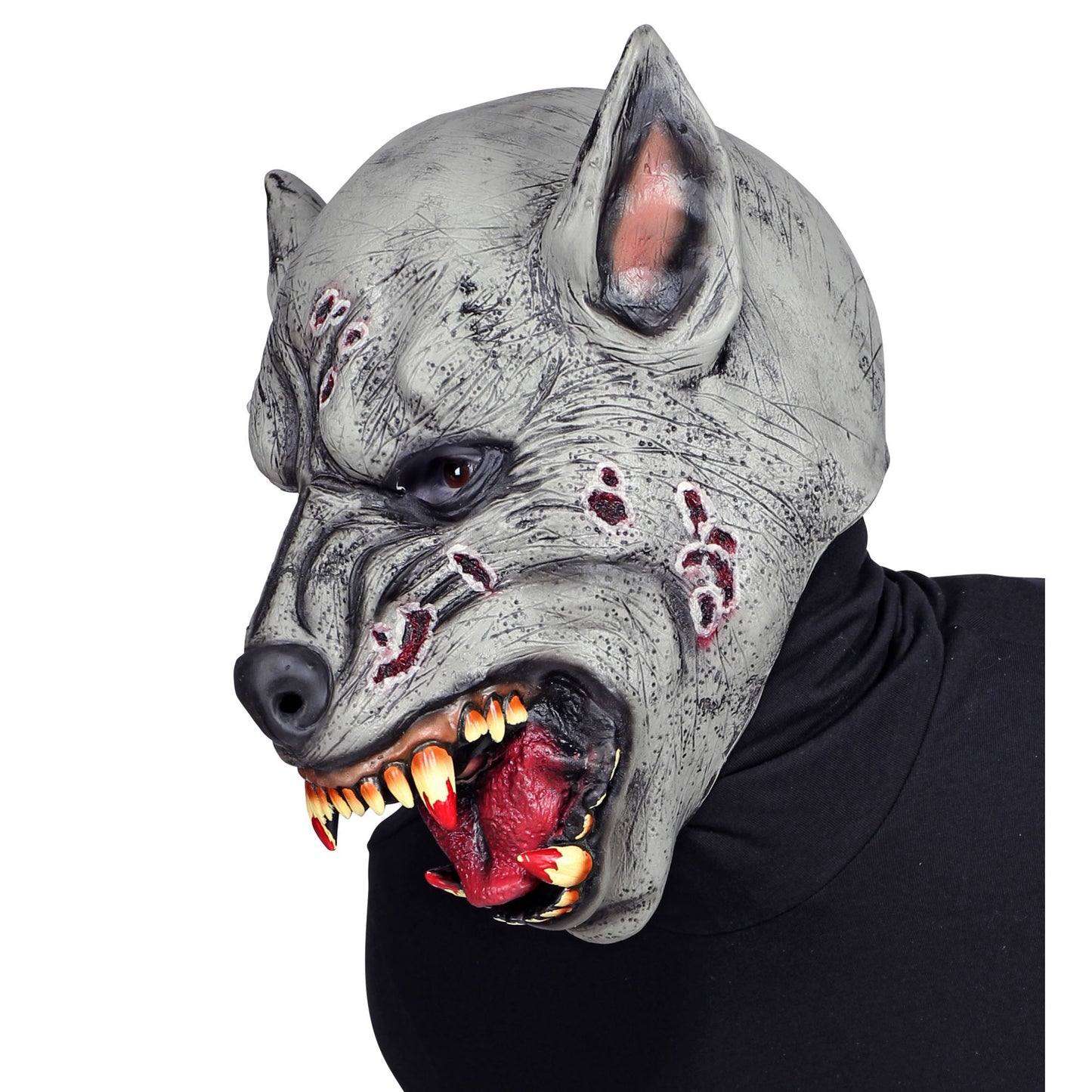 "WERWOLF VOLLKOPFMASKE" – Detailansicht