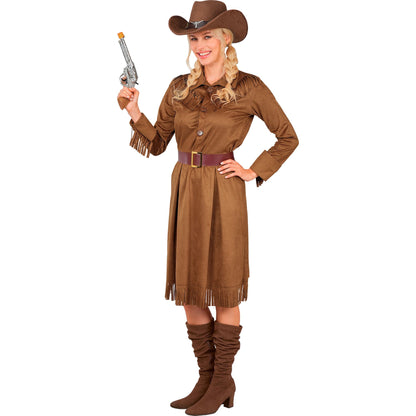 "WESTERN GIRL" (Kleid, Gürtel) – Detailansicht