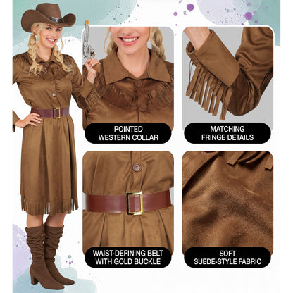 "WESTERN GIRL" (Kleid, Gürtel) – Ansicht 6
