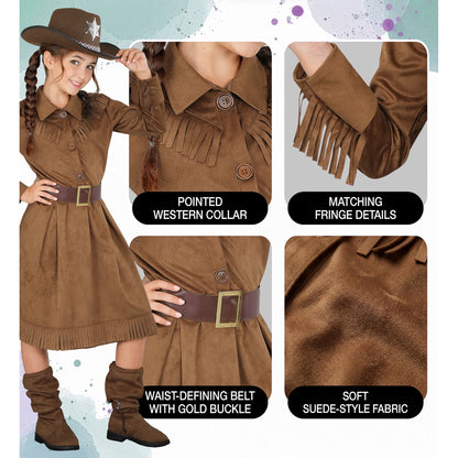"WESTERN GIRL" (Kleid, Gürtel) – Ansicht 6