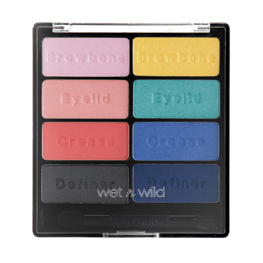 Wet n Wild Color Icon Lidschattenpalette E7371 mit 8 Schattierungen, 6 g