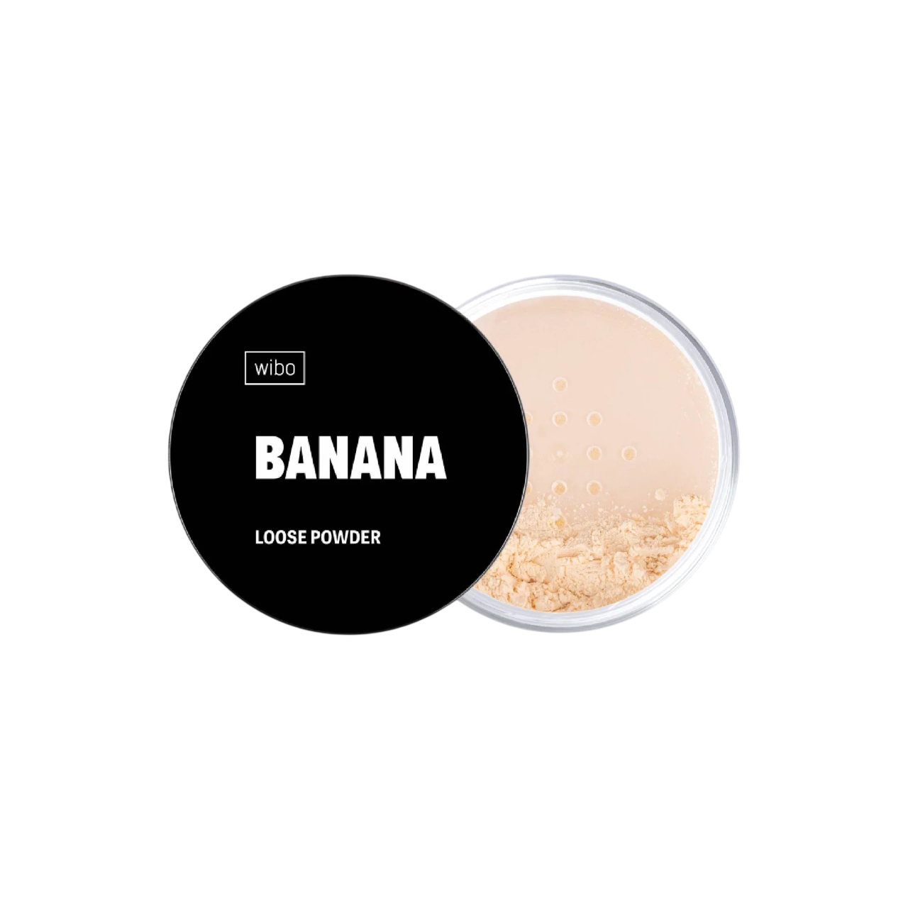 Wibo Wibo, Banana, Loses Fixierpuder, Durchscheinend, 5 g Regular