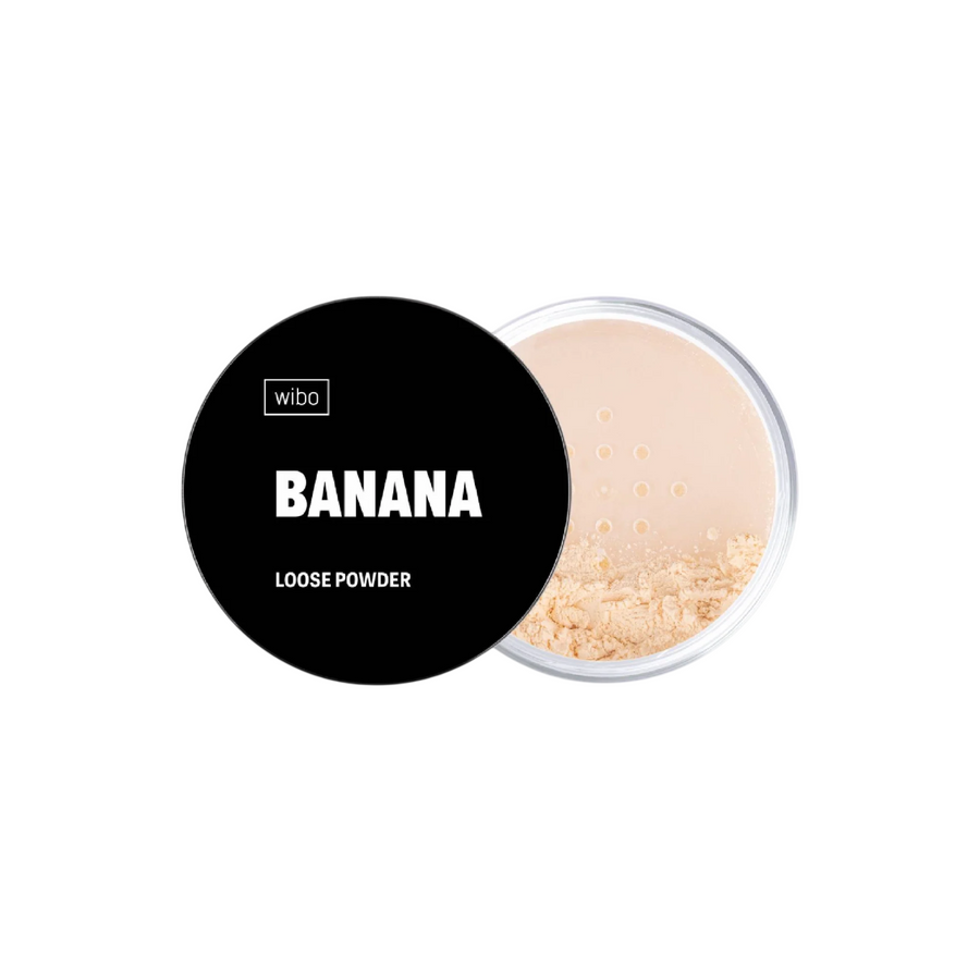 Wibo Wibo, Banana, Loses Fixierpuder, Durchscheinend, 5 g Regular