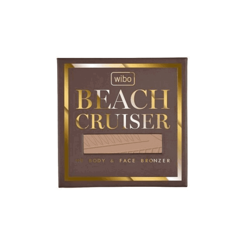 Wibo, Beach Cruiser, Bronzieren, Bronzer Kompaktpuder, 02, 22 g