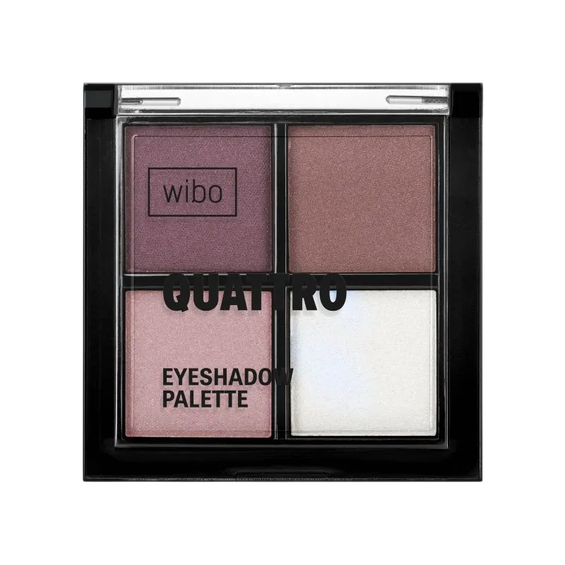 Wibo, Quattro, Lidschattenpalette, 03, 4 Schattierungen, 6 g