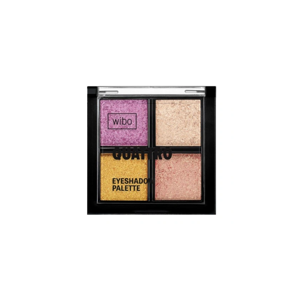 Wibo, Quattro, Lidschattenpalette, 05, 4 Schattierungen, 6 g