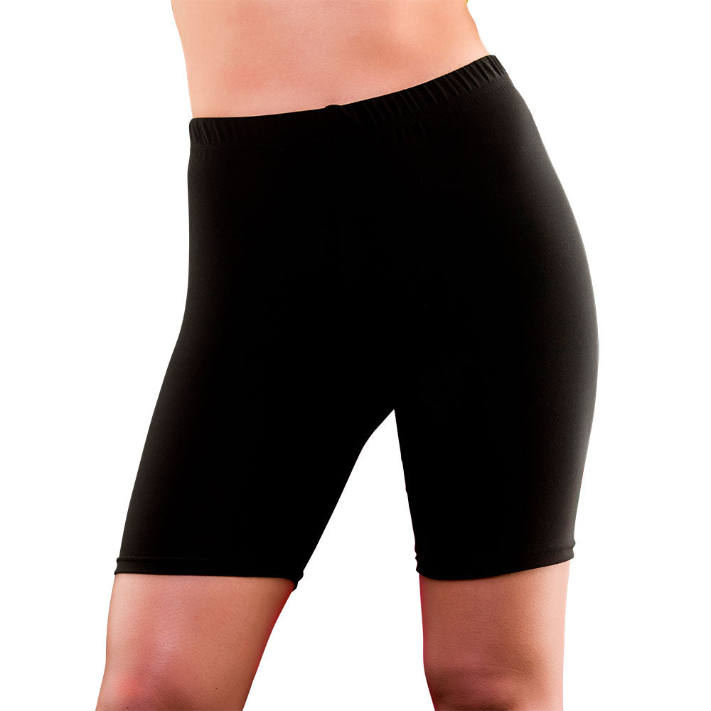 Cycling Shorts – Wicked Costumes 80s Schwarz, Stretch-Material - Fasnacht24.ch