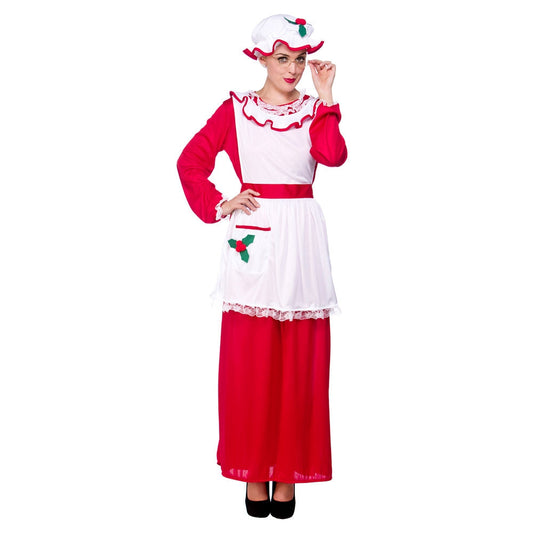Wicked Costumes Mrs. Santa Claus Weihnachtskostüm – Rotes Kleid - Fasnacht24.ch