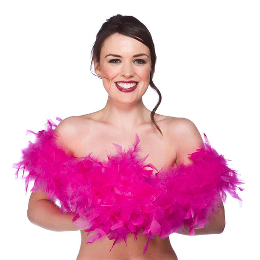 Federschal Neon Pink – Wicked Costumes 170 cm Federboa - Fasnacht24.ch