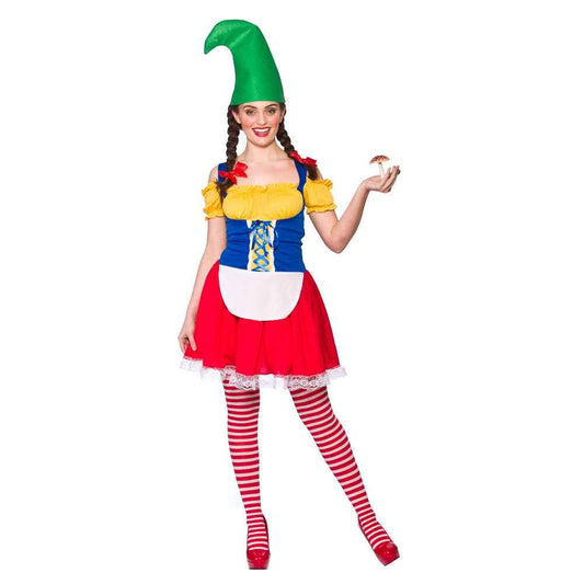 Wicked Costumes Netter Zwerg Gnom Kostüm Damen – Drei Teile Set - Fasnacht24.ch