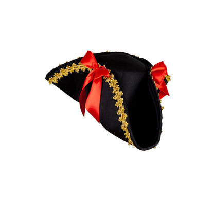 Wicked Costumes Piraten Tricorn Hut – Damen Einheitsgröße 56-59 cm - Fasnacht24.ch