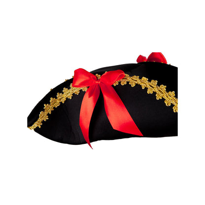 Wicked Costumes Piraten Tricorn Hut – Damen Einheitsgröße 56-59 cm - Fasnacht24.ch