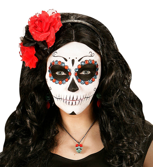 Widmann Selbstklebende Strasssteine – 40 Stück Blau und Bernstein - Fasnacht24.ch