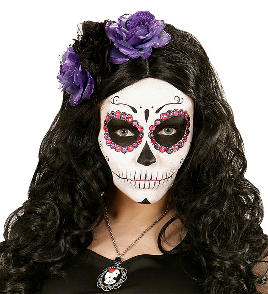 Widmann Selbstklebende Strasssteine – 40 Stück Violet Pink 5mm - Fasnacht24.ch