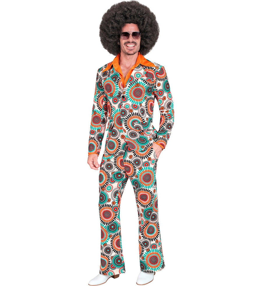Widmann 70er Jahre Anzug – Vintage Jacke Und Hose In Senf-Orange - Fasnacht24.ch