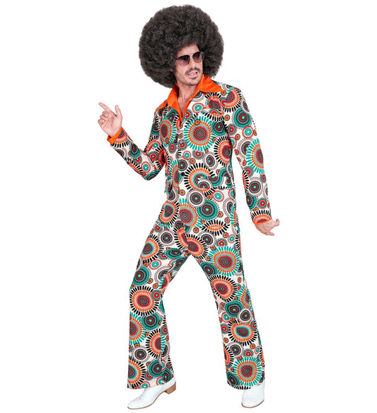 Widmann 70er Jahre Anzug – Vintage Jacke Und Hose In Senf-Orange - Fasnacht24.ch