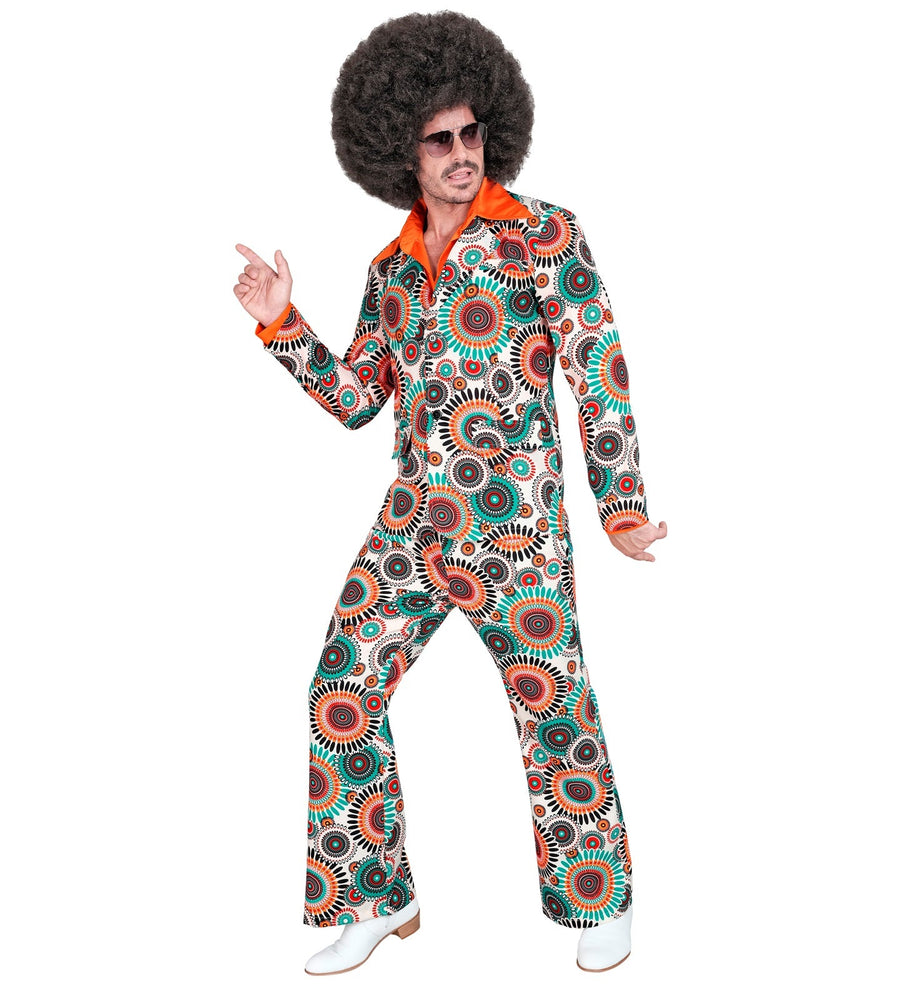 Widmann 70er Jahre Anzug – Vintage Jacke Und Hose In Senf-Orange - Fasnacht24.ch