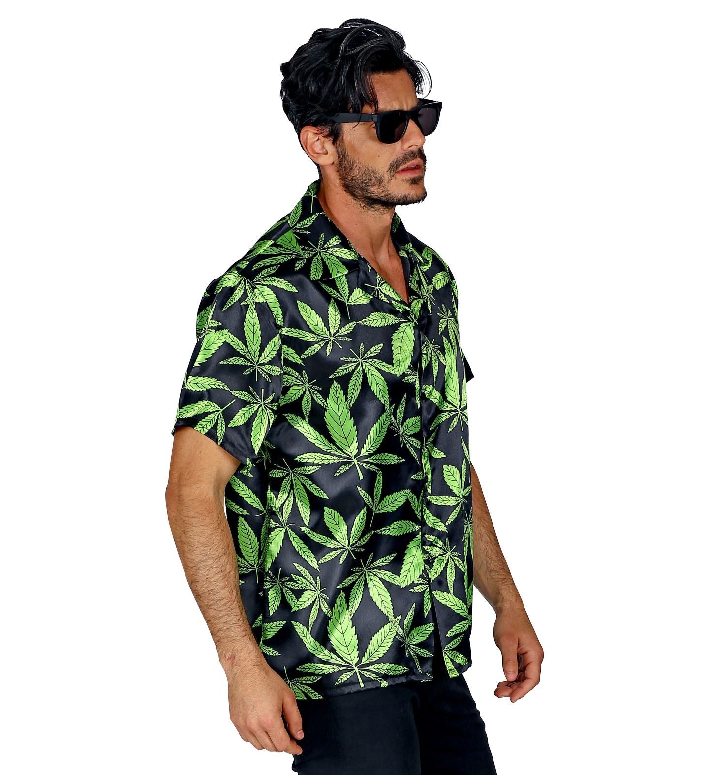 Widmann Herrenhemd 70er – Paisley Druck, Baumwolle, Retro Style - Fasnacht24.ch