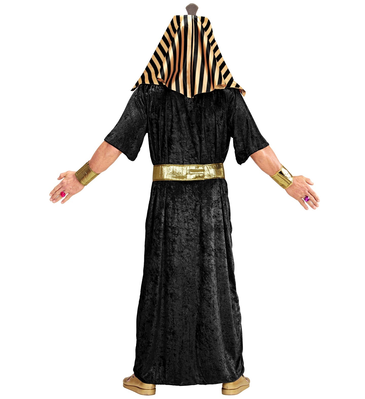 Widmann Pharao Kostüm Tutanchamun – Herren Tunika Set Grün Gold - Fasnacht24.ch