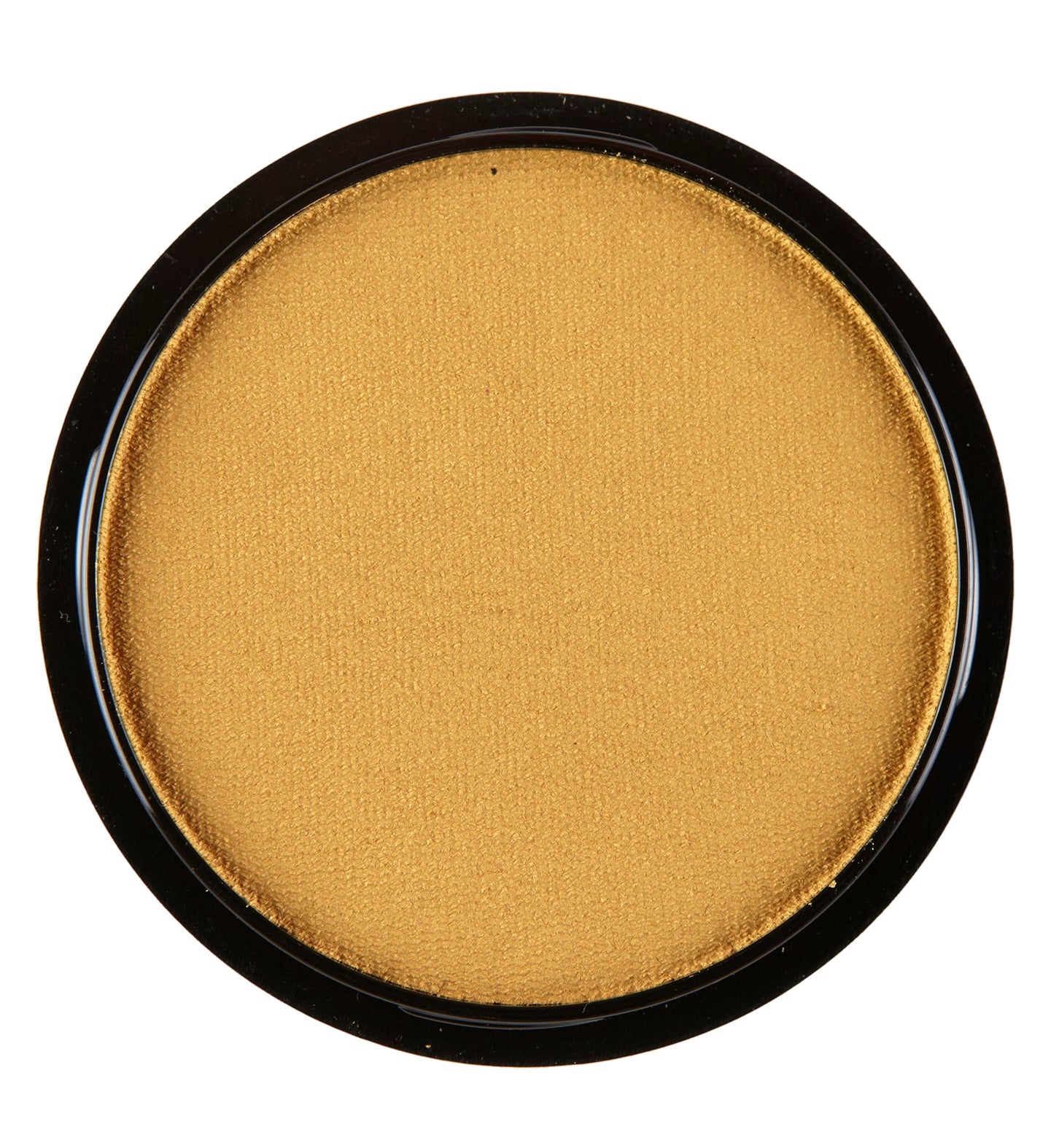 Metallisch goldene Aqua Schminke in einer 15 g Dose für Gesicht und Körper.