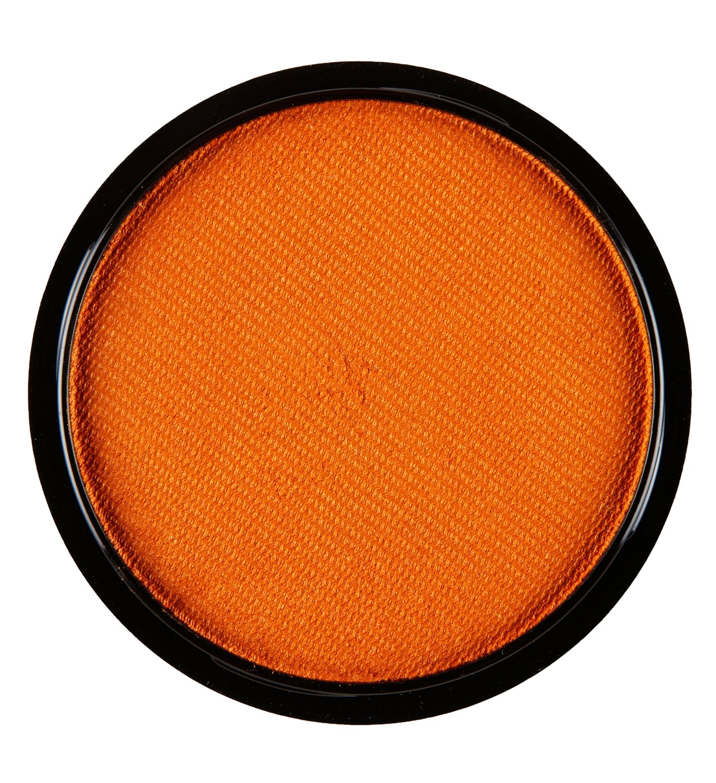 Widmann Aqua Schminke Metallic Orange im 15g Tiegel für Gesicht und Körper, glänzend