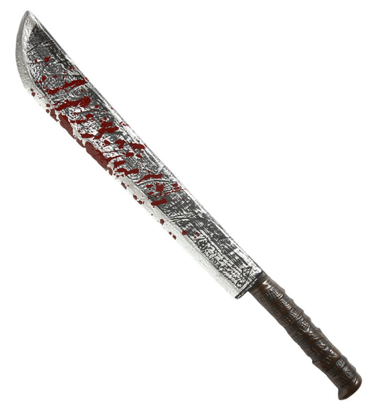 Widmann Blutverschmierte Machete 75cm – Leichte Dekowaffe Mit Blut-Effekt - Fasnacht24.ch