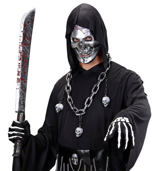 Widmann Blutverschmierte Machete 75cm – Leichte Dekowaffe Mit Blut-Effekt - Fasnacht24.ch