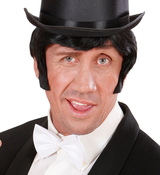 Widmann Weiß Verstellbare Satin Fliege – Vorgebundene Deluxe Bow Tie - Fasnacht24.ch