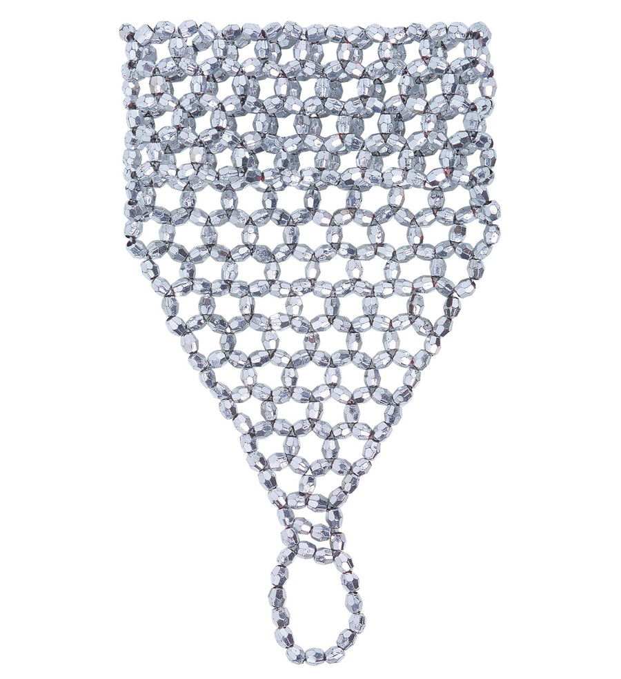 "DIANETTEN-ARMBAND MIT PERLEN" silber – Vorderansicht