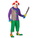 Widmann Horrorclown Kostüm Herren Grün Lila Rot Joker Outfit - Fasnacht24.ch – Produktansicht