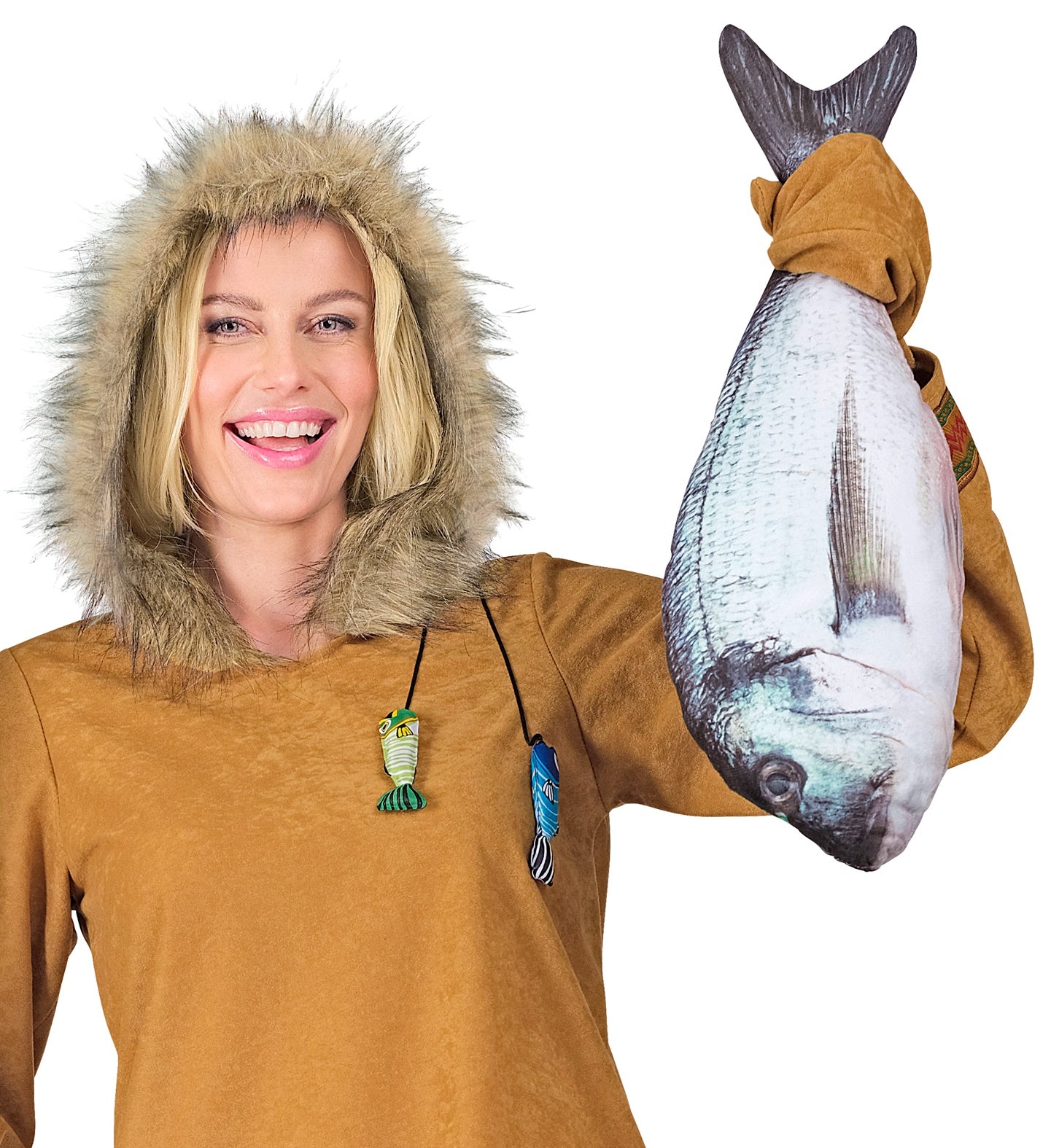 Widmann Realistischer 55cm Fischköder – Hyper-Real Baitfish Attrappe - Fasnacht24.ch