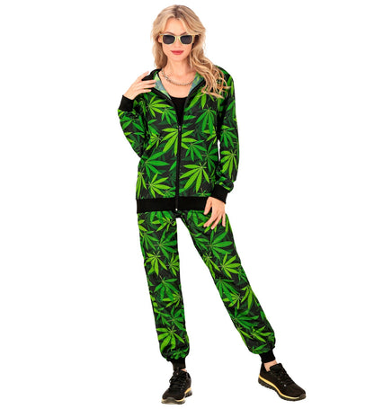 Widmann Ganja Party Unisex Jogginganzug – French Terry, Bequem - Fasnacht24.ch