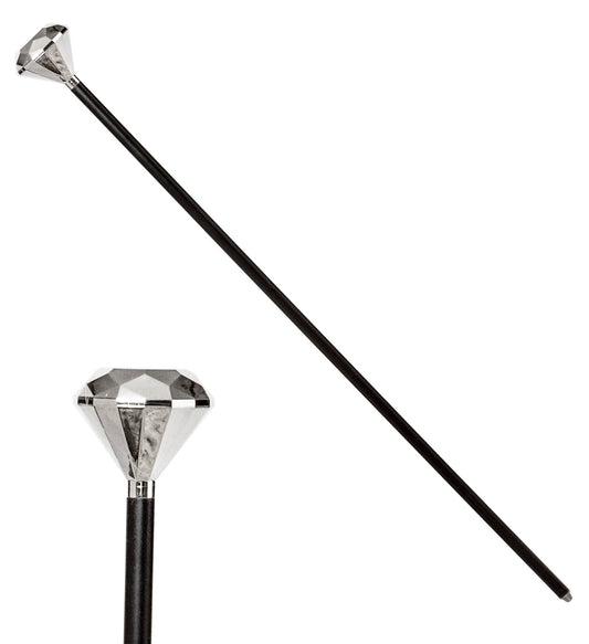 Gehstock Mit Diamant – Widmann 88 cm Leichter Beech Walking Stick - Fasnacht24.ch