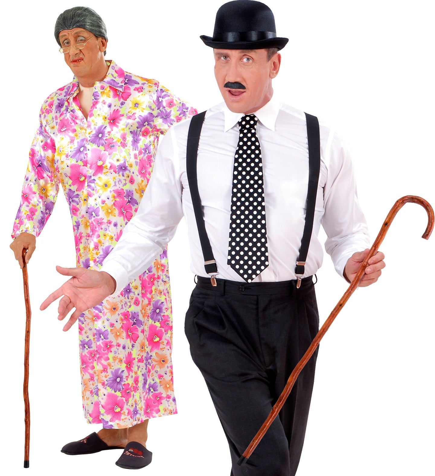 A 90cm lightweight bamboo walking cane with ergonomic grip and curved handle.