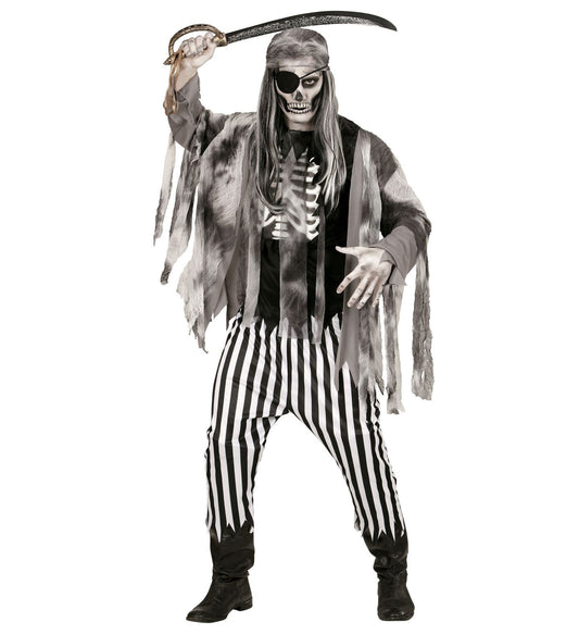 Widmann Geister Piratenkostüm Herren – 5-teiliges Halloween Kostüm Set - Fasnacht24.ch