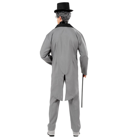 Widmann Frackanzug Herrenanzug – Grau, Mit Weste Und Jabot - Fasnacht24.ch