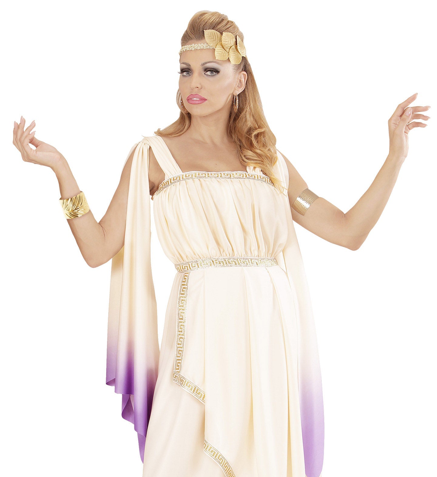 Goldfarbenes Armband aus Messing mit Blattdesign und verstellbarem Karabinerverschluss.