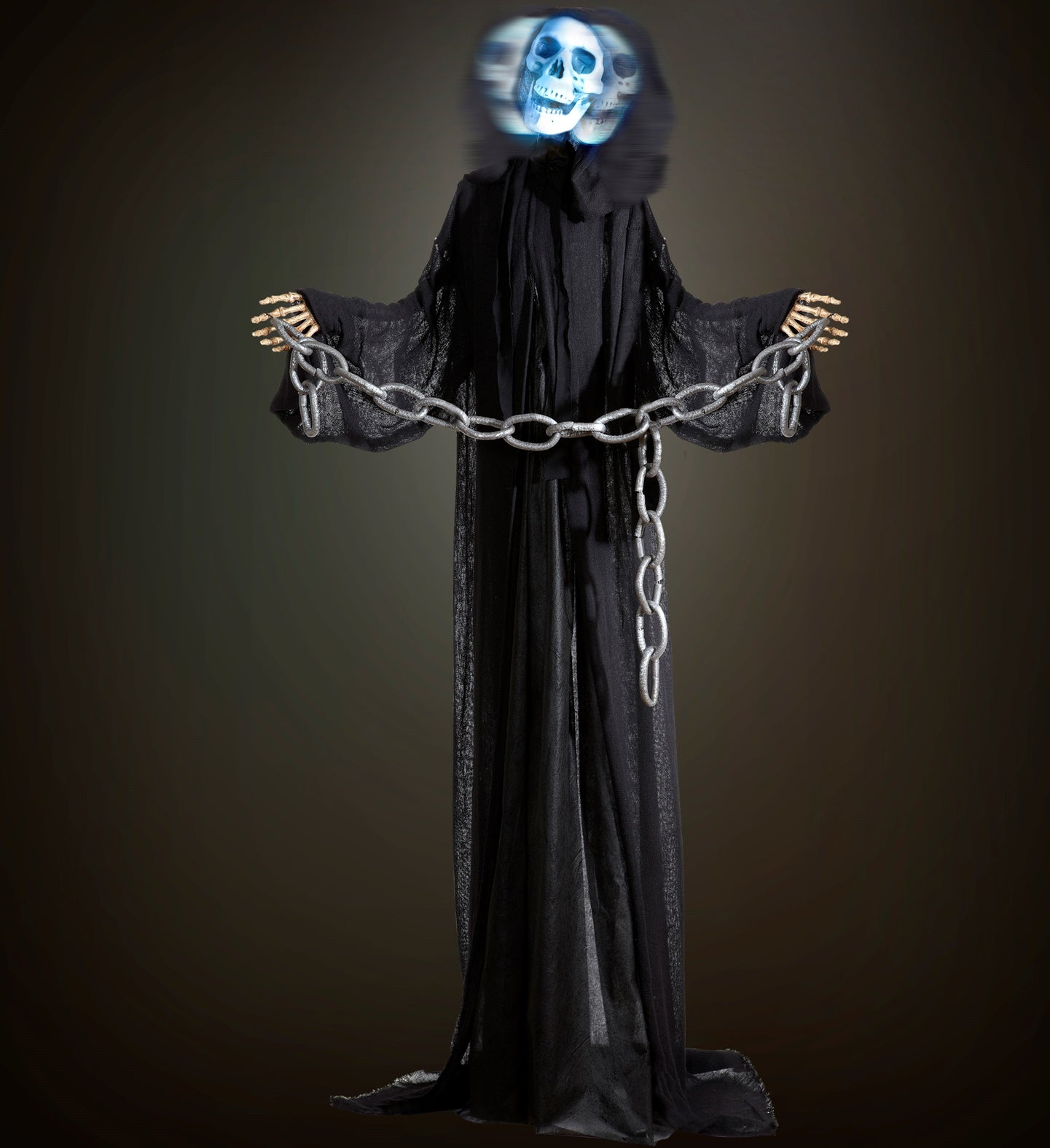 Widmann Grim Reaper Animierte Figur – 162cm Mit Licht Und Sound - Fasnacht24.ch