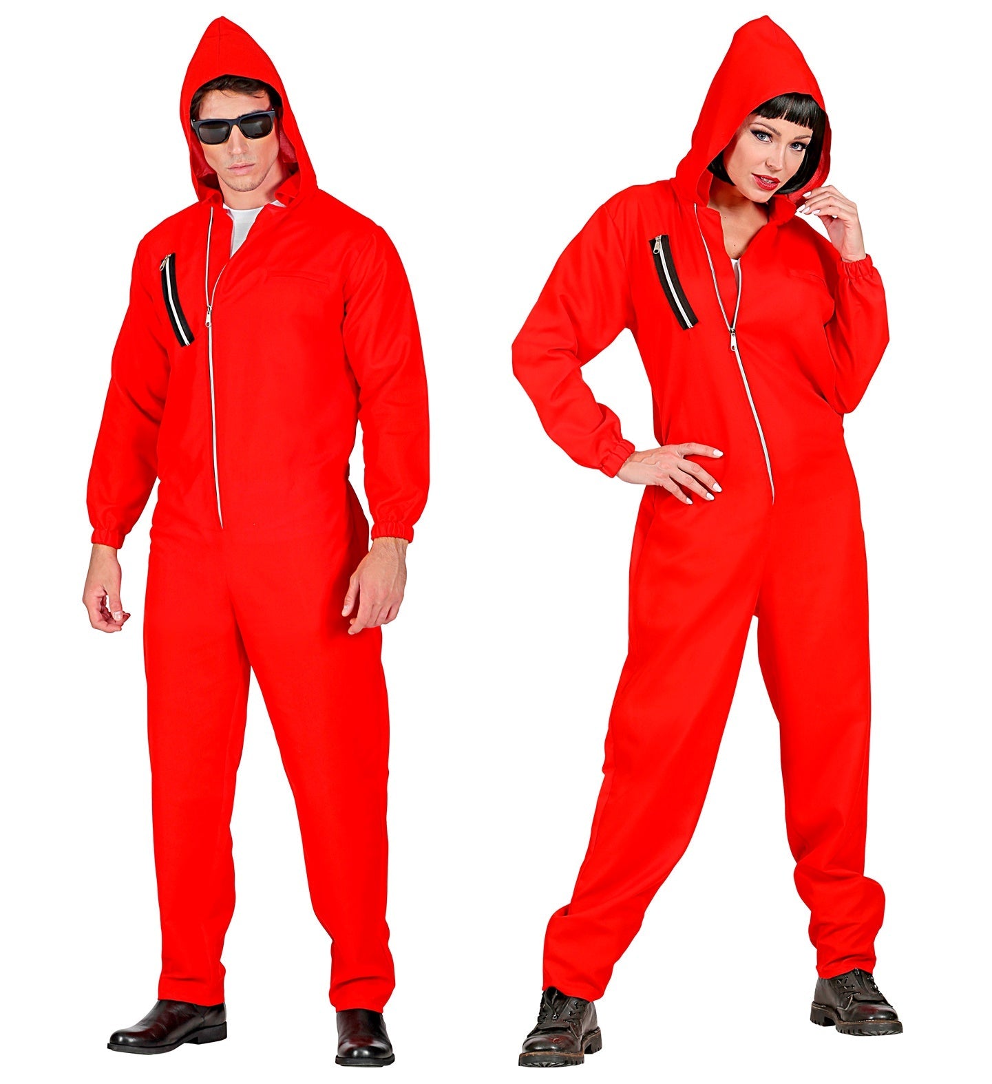 Widmann Haus des Geldes Salvador Dali Kostüm – Roter Overall & Maske - Fasnacht24.ch